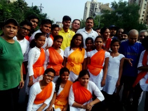 me with the participants